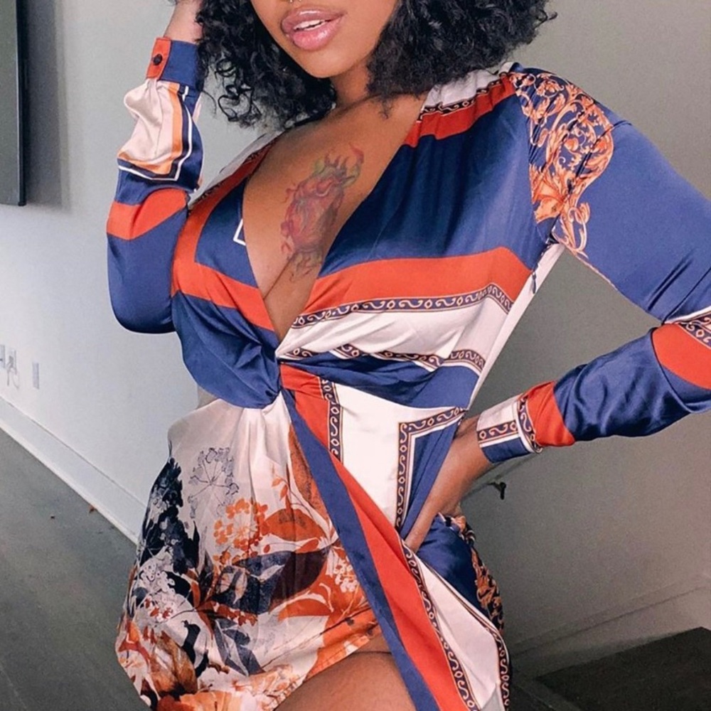Satin Dress